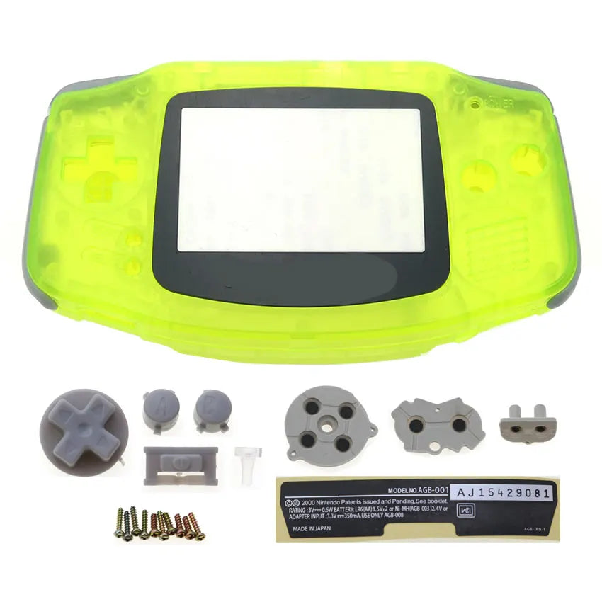 Coque de remplacement pour GameBoy Advance