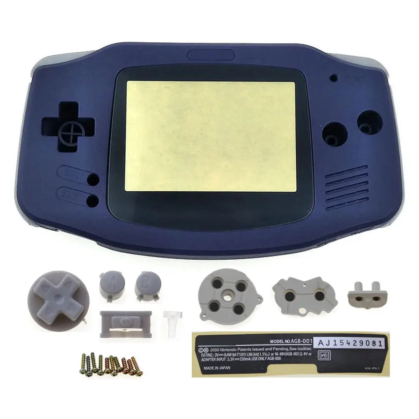 Coque de remplacement pour GameBoy Advance