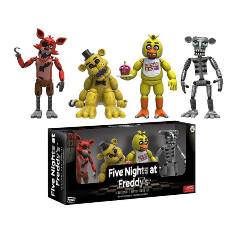 Figurines FNAF Five Nights at Freddy's ! 15cm unité  ou 5.5cm en lot