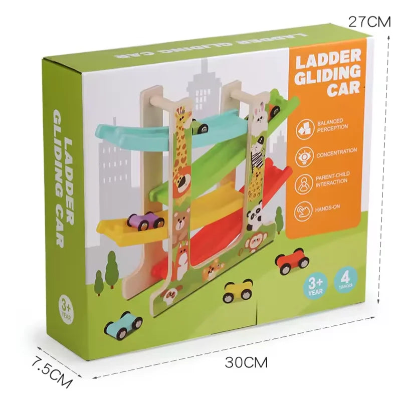 Circuit-rampe à inertie avec petites voitures pour les plus jeunes 3-6 ans ! 2 formats disponible !