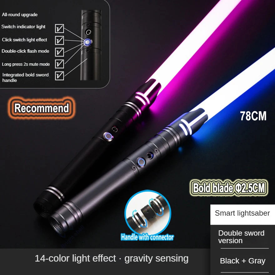 Sabre Laser univers type STARWARS avec manche métallique , son , changement de couleur , plusieurs choix dispo ! à l'unité ou par 2