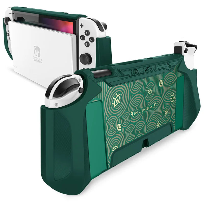 Coque semi intégrale ARMOR pour Nintendo Switch OLED , plusieurs coloris disponibles , (épaisseur ne gênant pas la mise en charge sur le Dock)