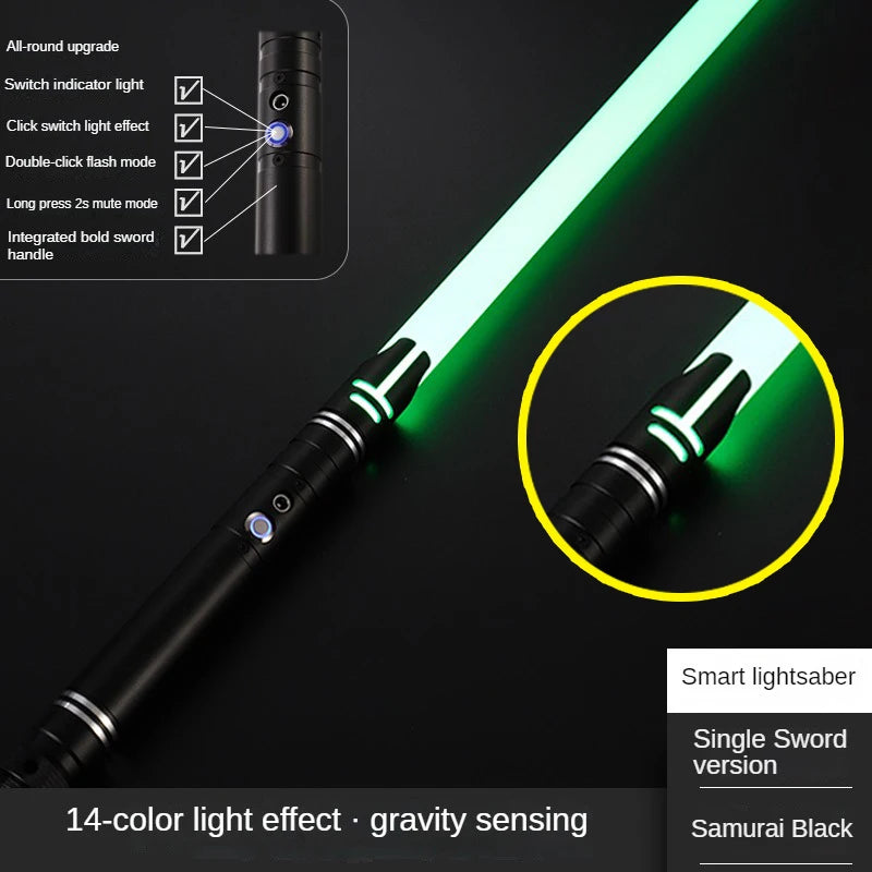 Sabre Laser univers type STARWARS avec manche métallique , son , changement de couleur , plusieurs choix dispo ! à l'unité ou par 2