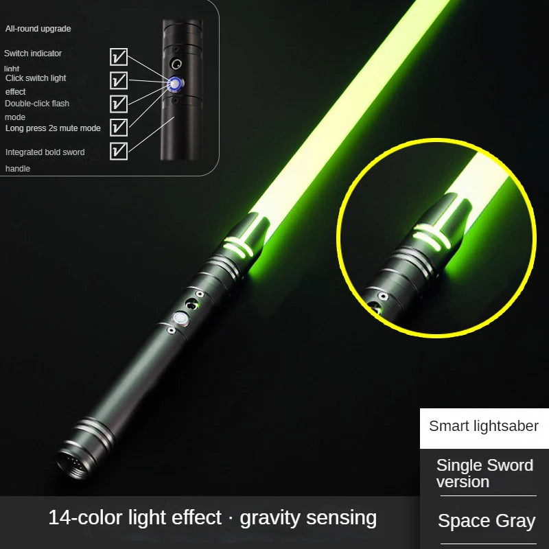 Sabre Laser univers type STARWARS avec manche métallique , son , changement de couleur , plusieurs choix dispo ! à l'unité ou par 2