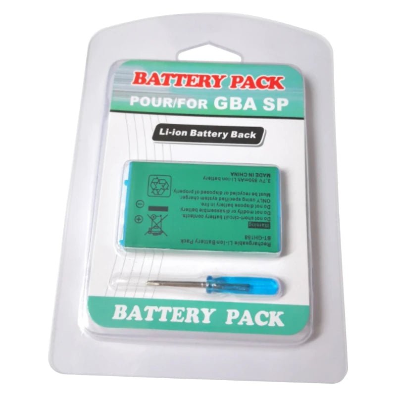 Batterie de rechange pour GameBoy AdvSP