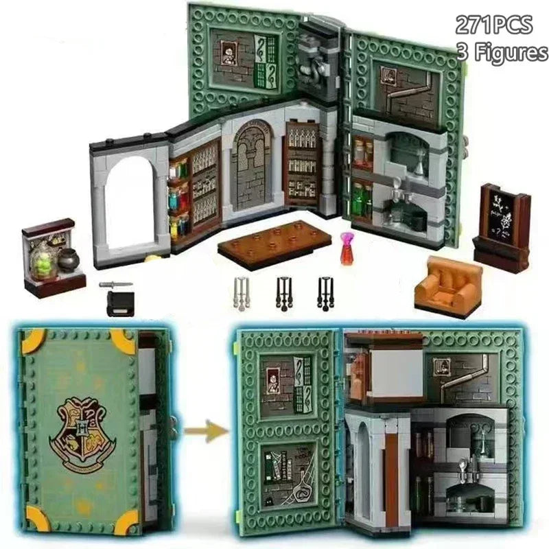 Livre Magique de jeux Univers Type Lego-Construction Harry Potter & Poudlard, plusieurs formats dispo