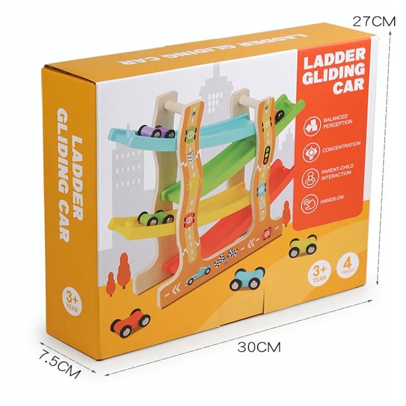 Circuit-rampe à inertie avec petites voitures pour les plus jeunes 3-6 ans ! 2 formats disponible !