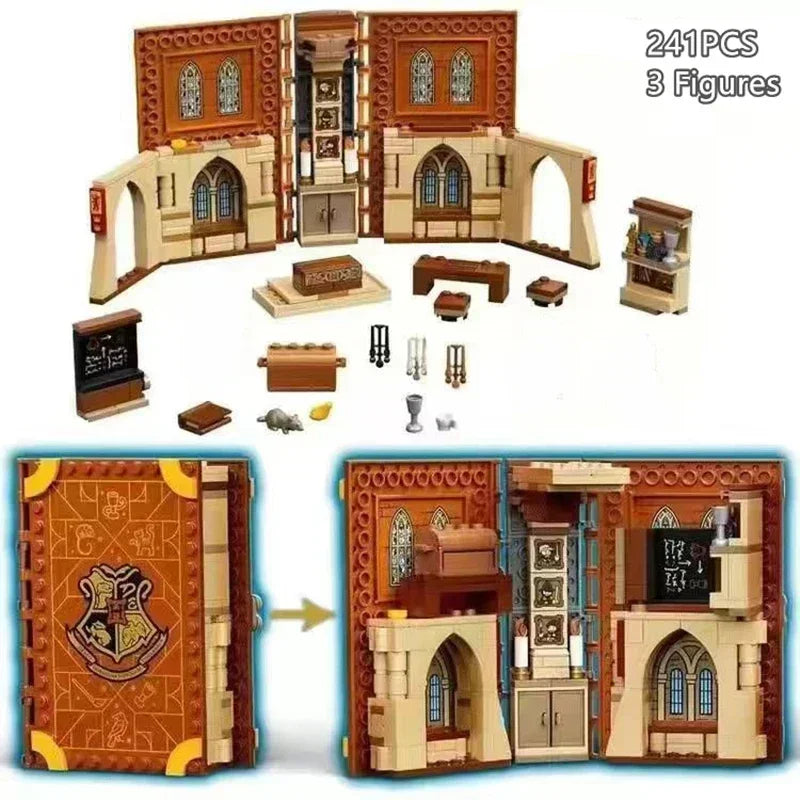 Livre Magique de jeux Univers Type Lego-Construction Harry Potter & Poudlard, plusieurs formats dispo