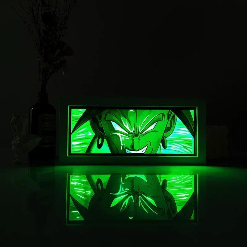 Cadre LED Univers type Dragon Ball , plusieurs modèles disponible ! Avec ou sans télécommande (Alimentation par USB fournie ou Piles AA x2 non fournie)