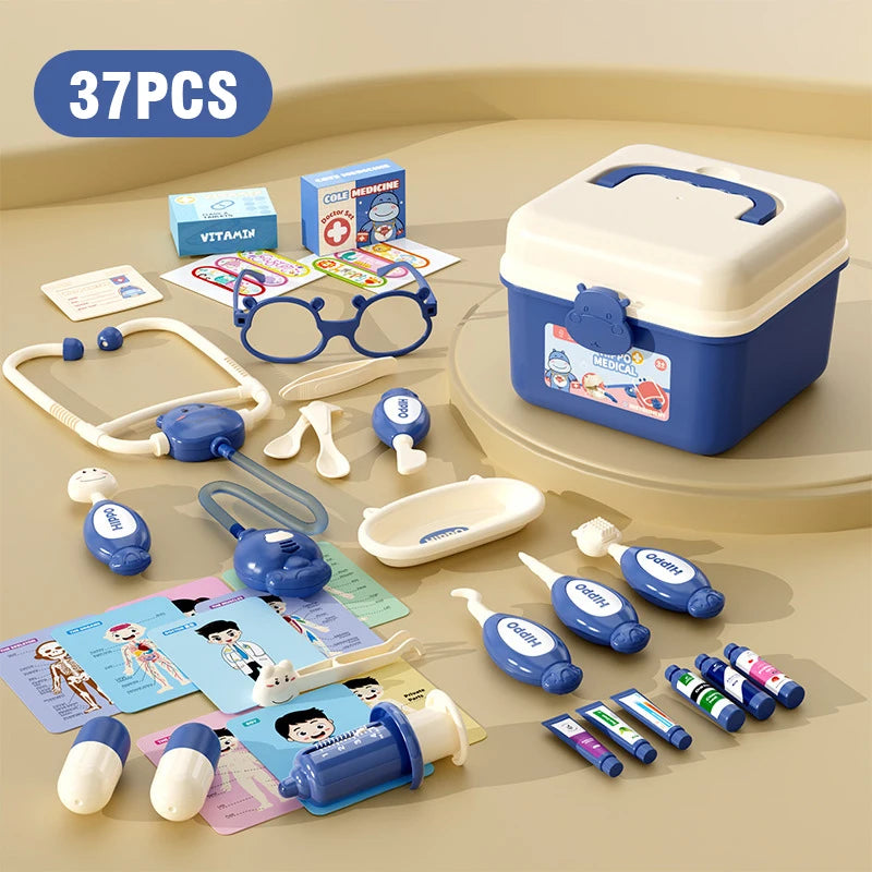 Kit complet du Jeune Docteur ou de la Jeune Doctoresse ! 37 pièces dans ce bundle  Rose ou bleu !