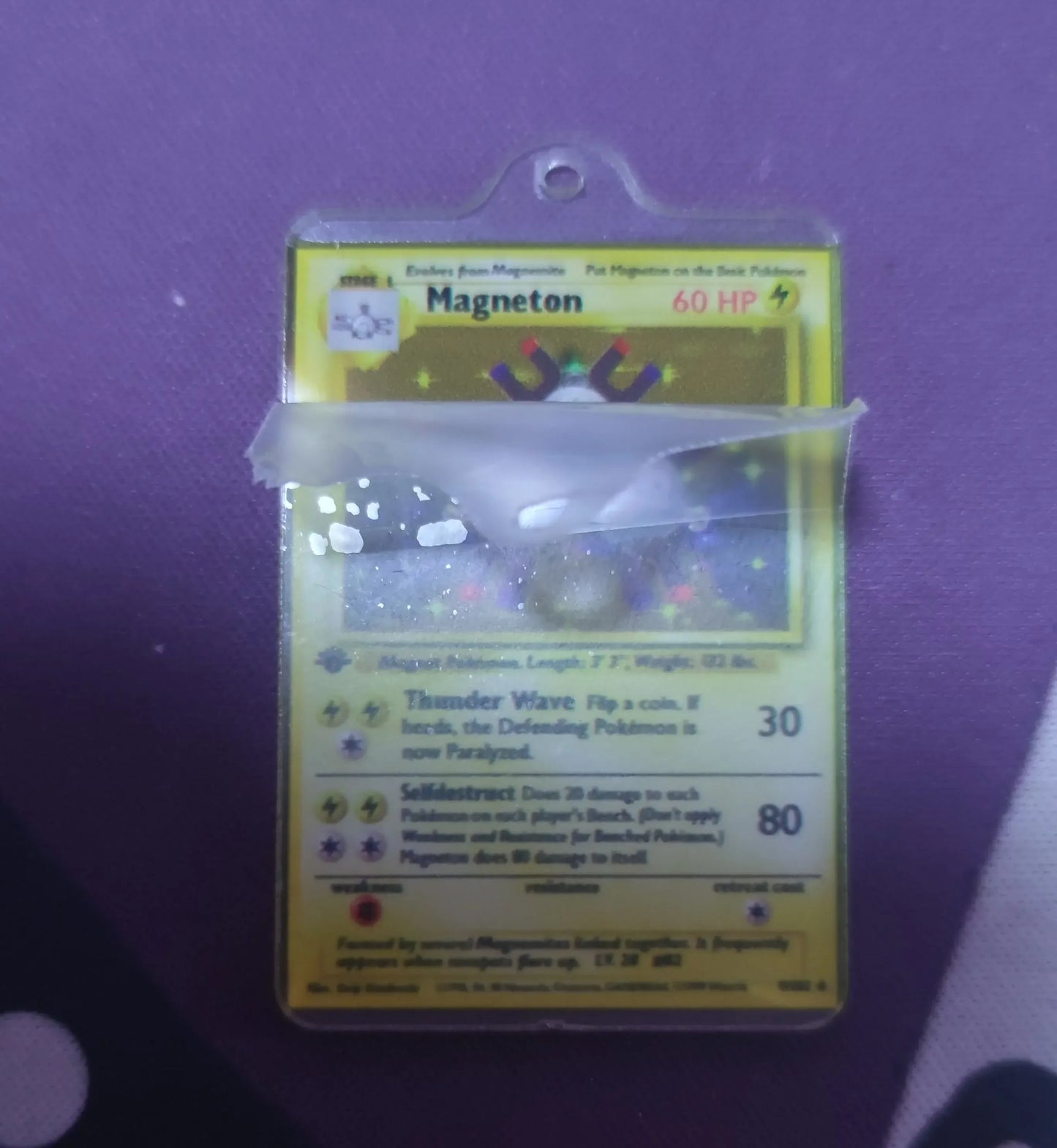 Porte clés reproduction de carte Pokémon version mini ,  Anglais , 22 modèles Disponibles !!