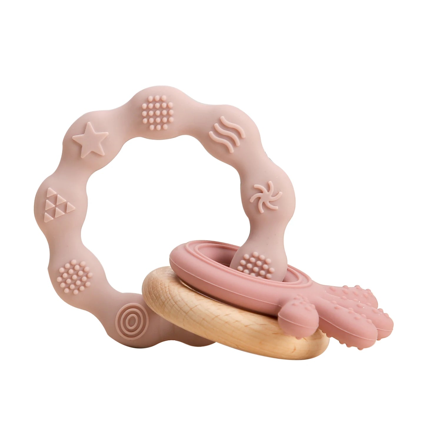 Hochet bébé crochet silicone