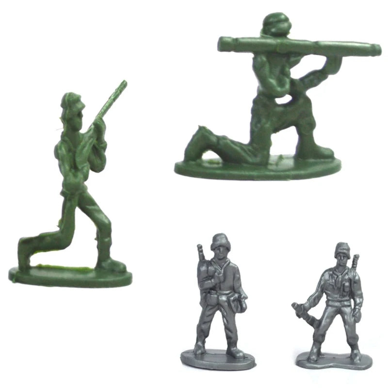 Lot de 100 Jouets soldats classique , disponible en 3 formats différents !