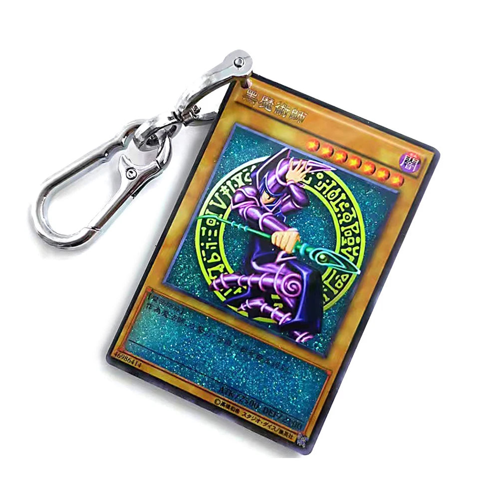 Magnifique Porte clés Carte Yu-Gi-Oh! , plusieurs modèles disponibles ! fabrication acrylique. Taille 9cm