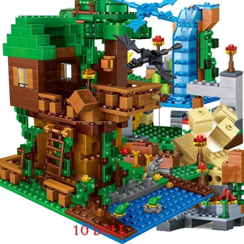 Pack de construction au choix Type Lego MineCraft, Choisissez l'assortiment désiré !