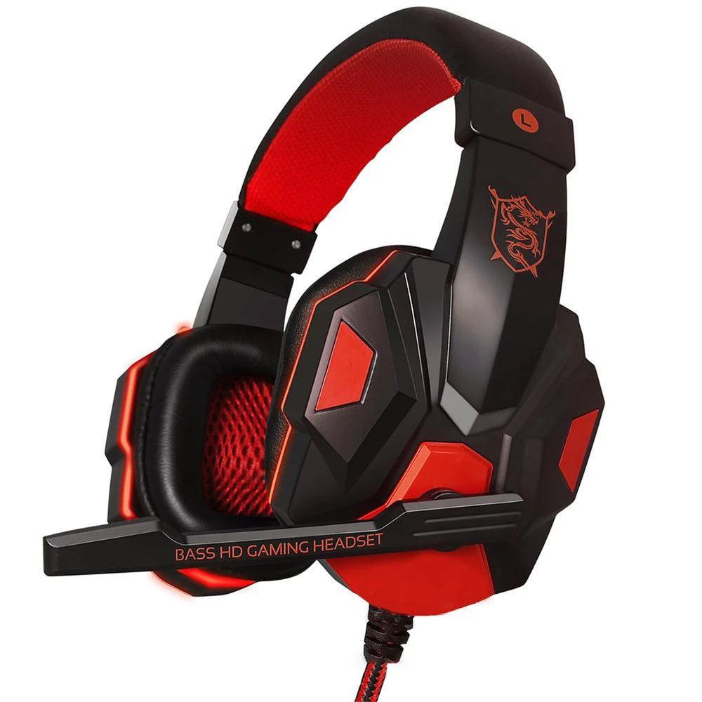 Casque - Micro Gamer, Compatible toutes consoles et PC , connectique Jack 3.5mn, plusieurs coloris dispo !