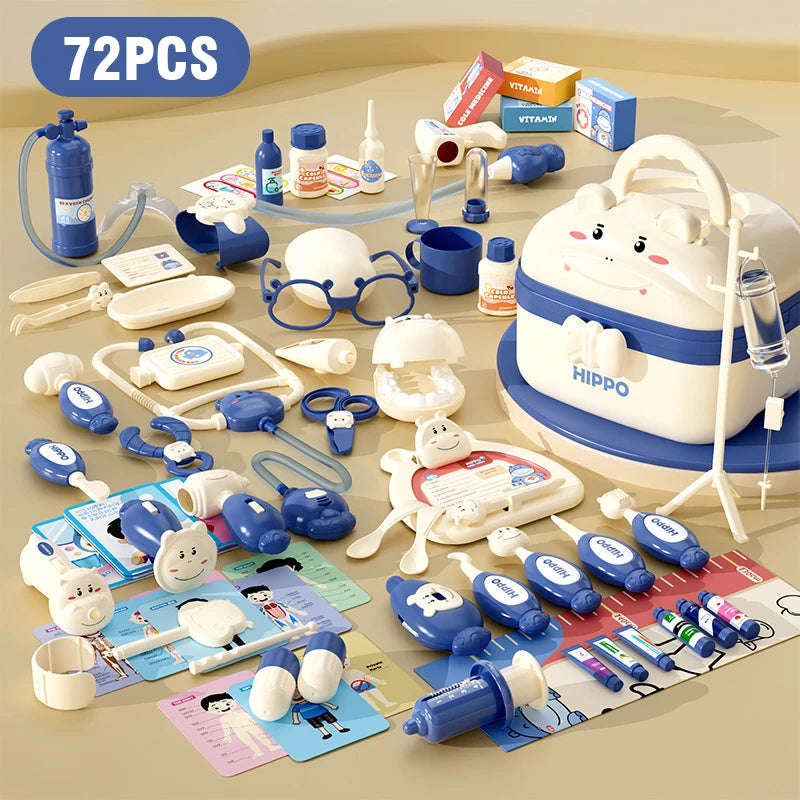 Kit complet du Jeune Docteur ou de la Jeune Doctoresse ! 37 pièces dans ce bundle  Rose ou bleu !