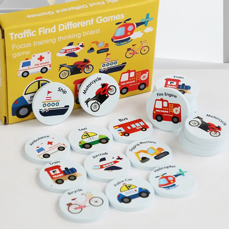 Mini jeux de Mémoire pour premier âge & enfants , plusieurs formats dispo !