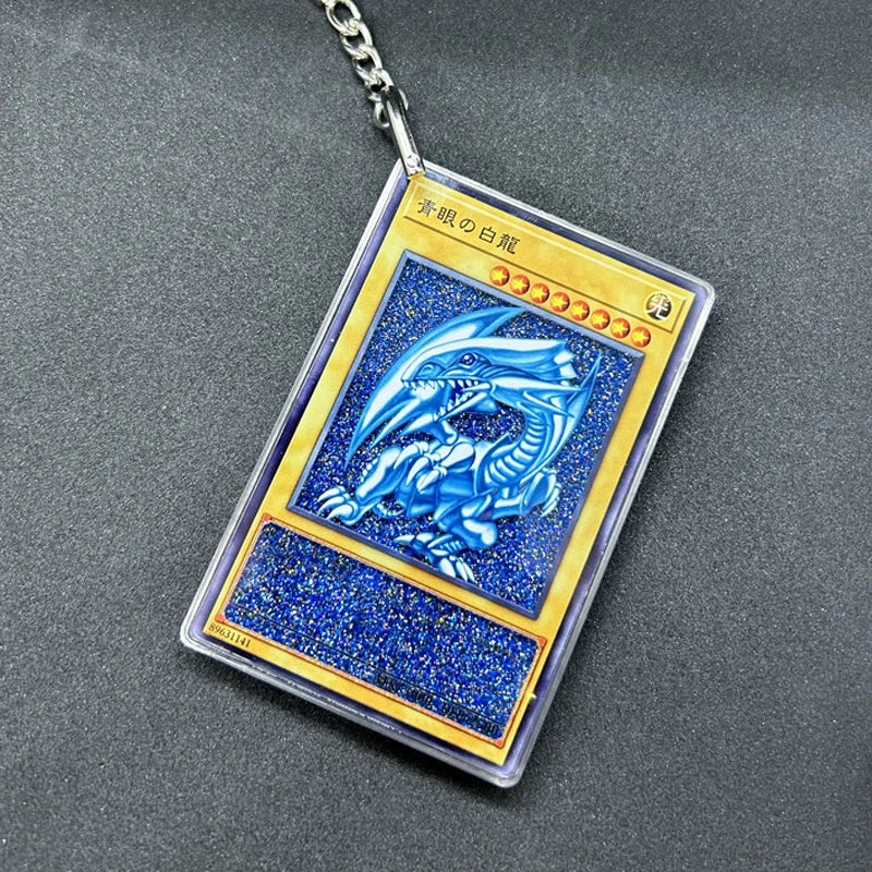 Magnifique Porte clés Carte Yu-Gi-Oh! , plusieurs modèles disponibles ! fabrication acrylique. Taille 9cm