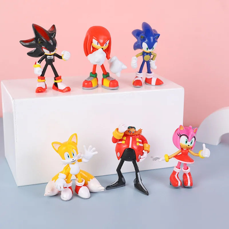 Figurines, jouets univers Sonic 6CM au choix