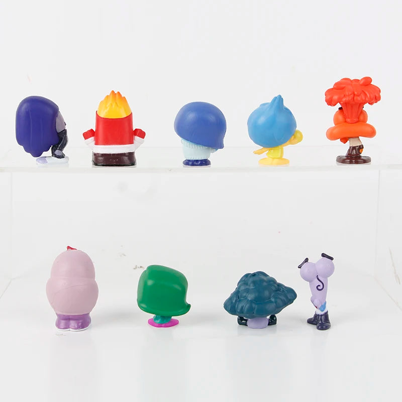 Figurines jouets de l'univers Vice-versa lot de 9 pièces 3cm à 5cm