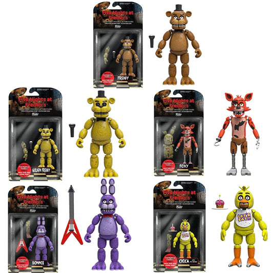 Figurines FNAF Five Nights at Freddy's ! 15cm unité  ou 5.5cm en lot