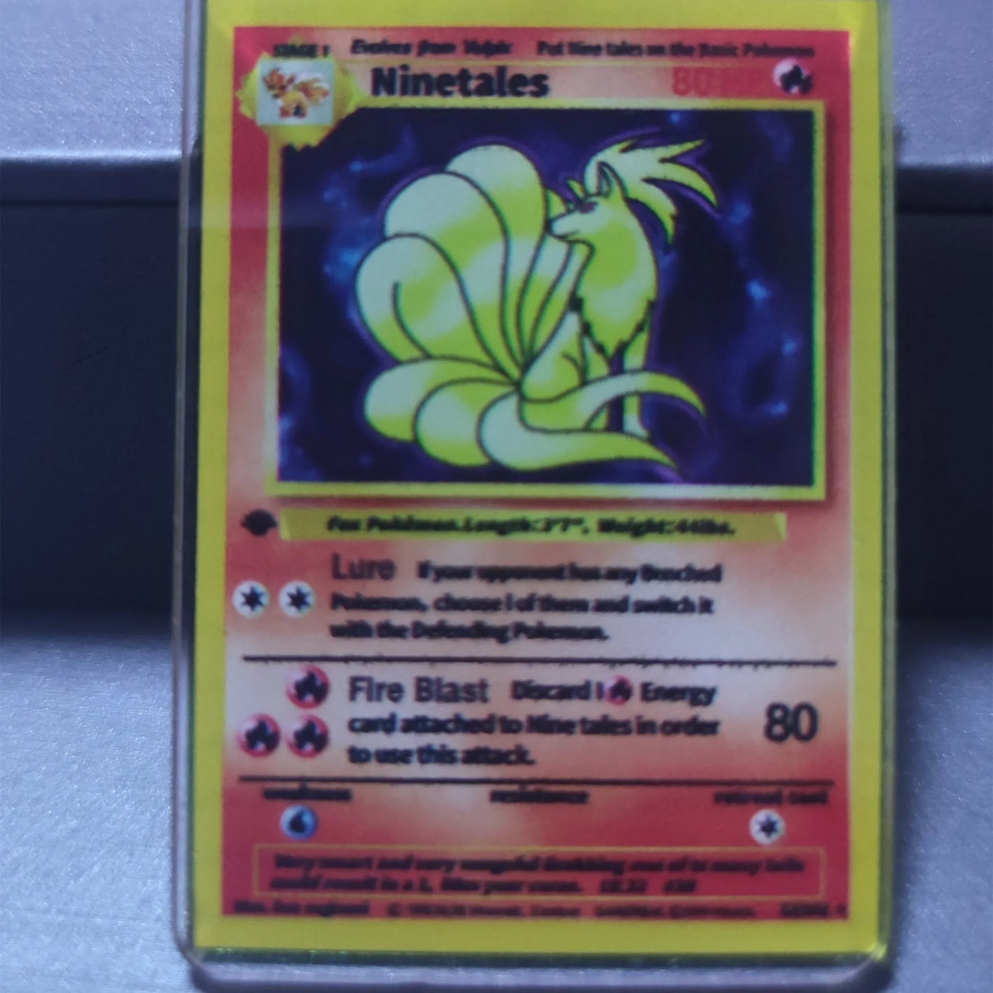 Porte clés reproduction de carte Pokémon version mini ,  Anglais , 22 modèles Disponibles !!