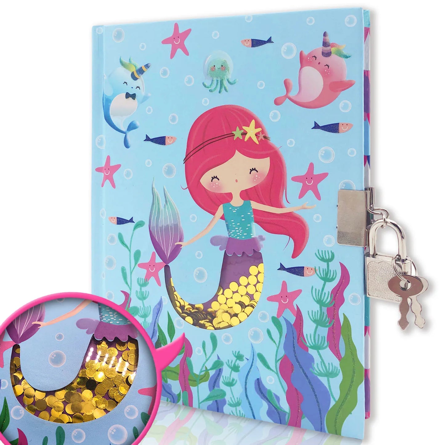 Journal Intime pour fille avec cadenas-clés ! taille B6 12.5cm*17.6cm plusieurs modèles dispo !