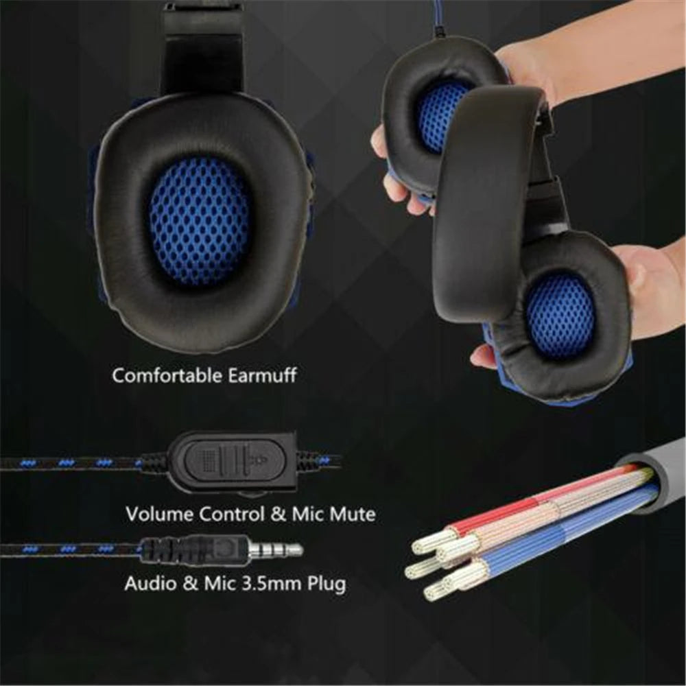 Casque - Micro Gamer, Compatible toutes consoles et PC , connectique Jack 3.5mn, plusieurs coloris dispo !