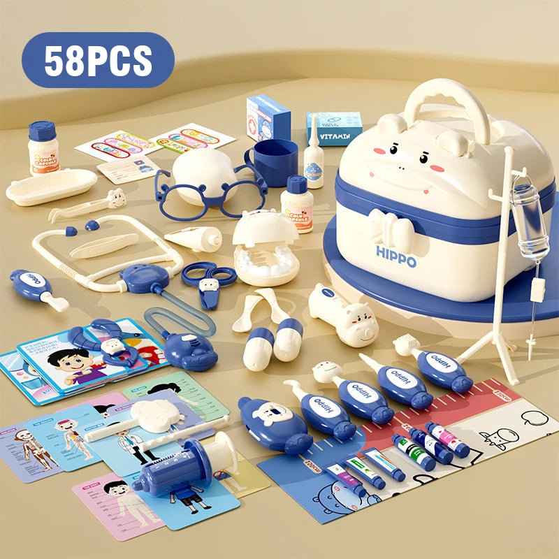 Kit complet du Jeune Docteur ou de la Jeune Doctoresse ! 37 pièces dans ce bundle  Rose ou bleu !