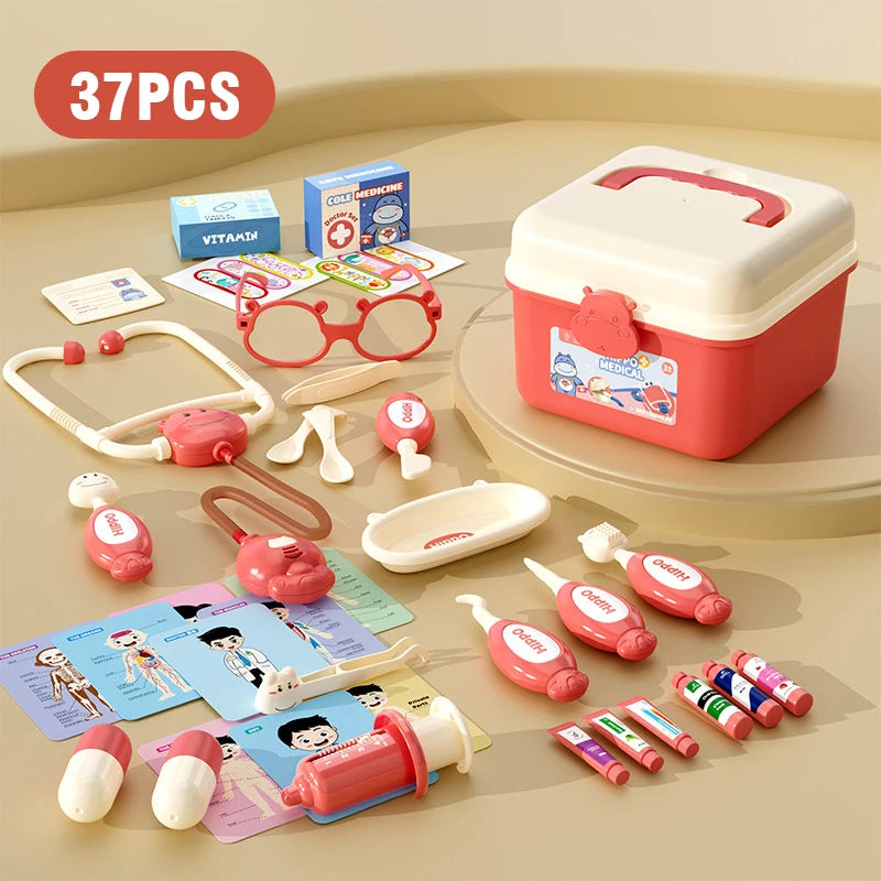 Kit complet du Jeune Docteur ou de la Jeune Doctoresse ! 37 pièces dans ce bundle  Rose ou bleu !