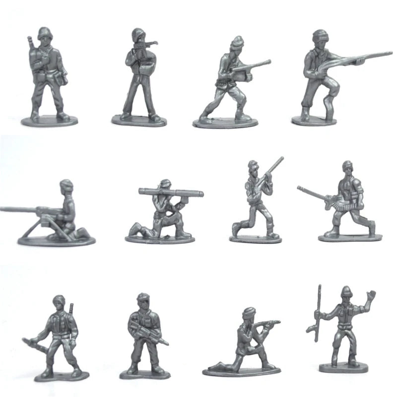 Lot de 100 Jouets soldats classique , disponible en 3 formats différents !