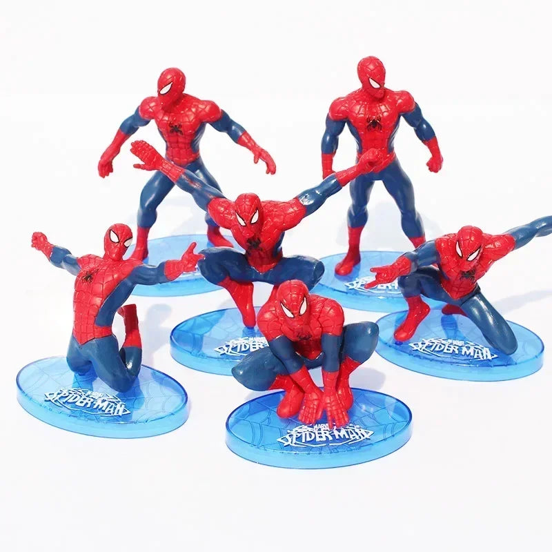 Lot de 7 Jouets/Figurines univers type SpiderMan 8-10cm