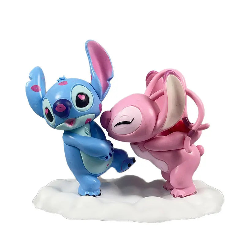 Figurine Type POP Stitch ! Bleu & Rose