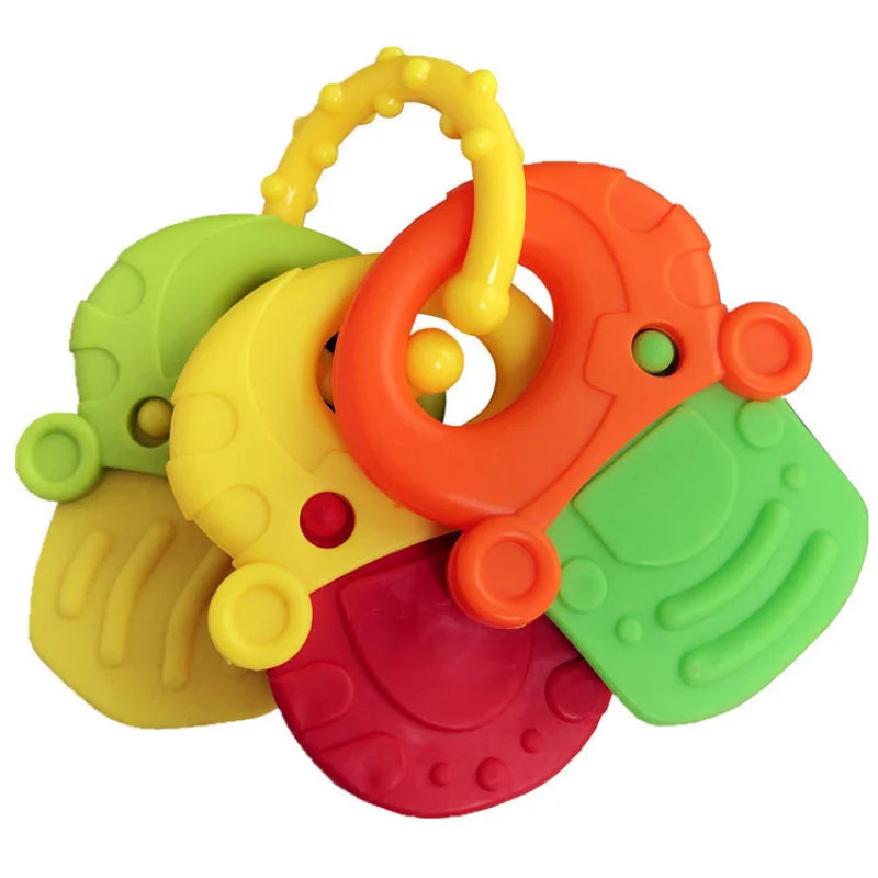 Hochets Silicone bébé Multi-couleurs