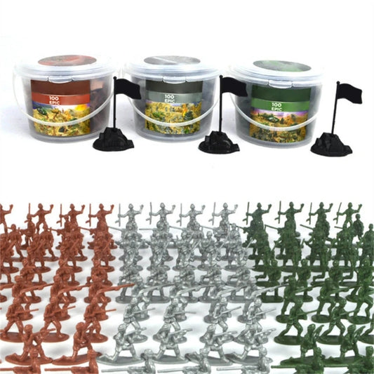 Lot de 100 Jouets soldats classique , disponible en 3 formats différents !