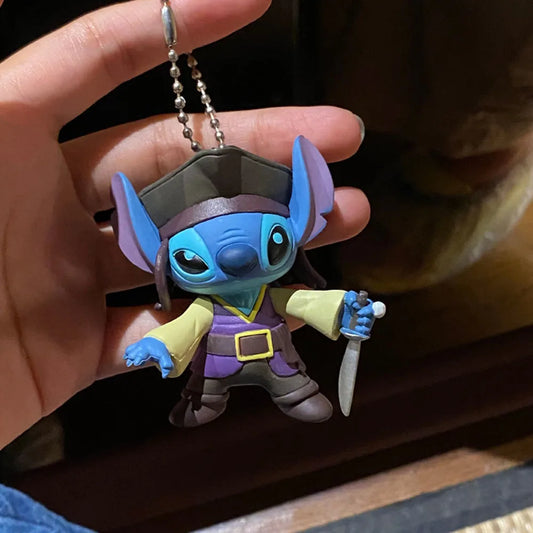 Figurine Jouet Stitch Pirate !  6cm