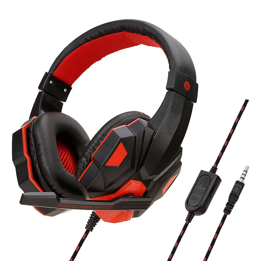 Casque - Micro Gamer, Compatible toutes consoles et PC , connectique Jack 3.5mn, plusieurs coloris dispo !